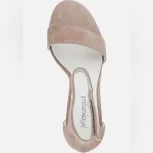 Jeffrey Campbell Beige Suede Women's Heels